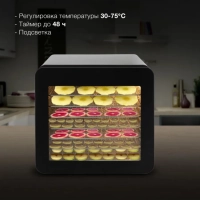 Сушка для фруктов и овощей HYFD-8801 14под. 600Вт
