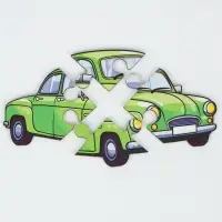 Макси - пазлы деревянные развивающие для малышей &laquo;Машинки&raquo;