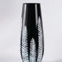Ваза «Вента», h=26 см, стекло, чёрная Ваза «Вента», h=26 см, стекло, чёрная