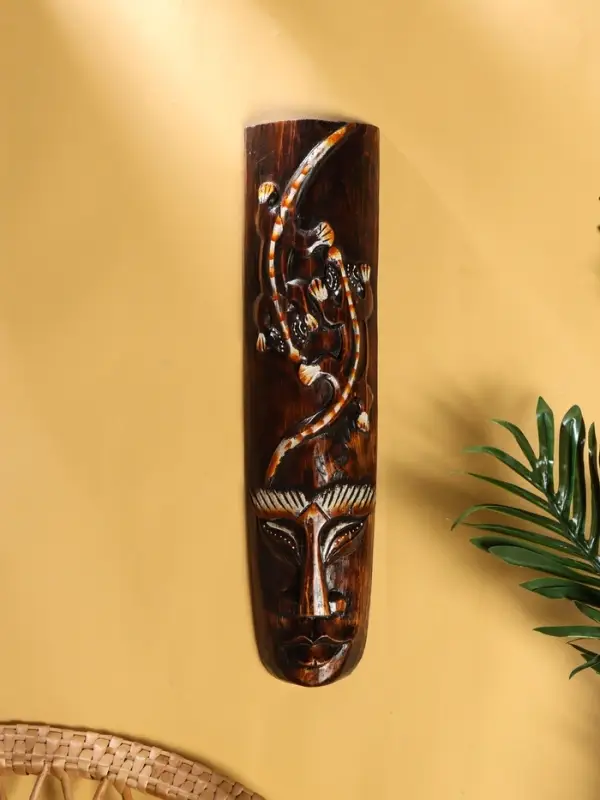 Интерьерный сувенир маска &laquo;Ящерица&raquo;, 50&times;12&times;5 см