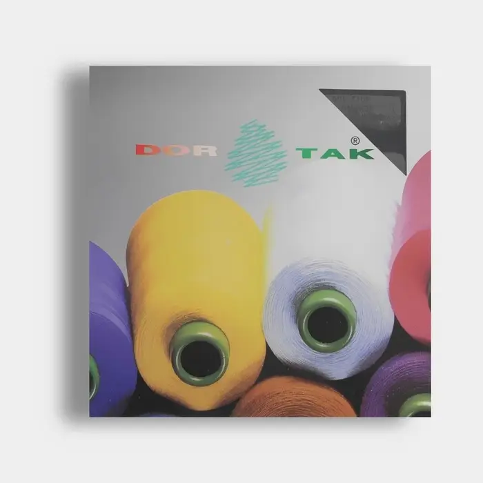 Нитки Dor Tak, 40/2, 400 ярд, чёрные №200