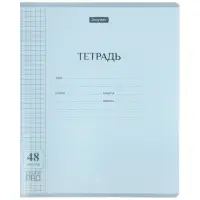 Комплект 12 тетрадей, 48 листов в клетку, 60 г, 12 цветов, пластиковая обложка