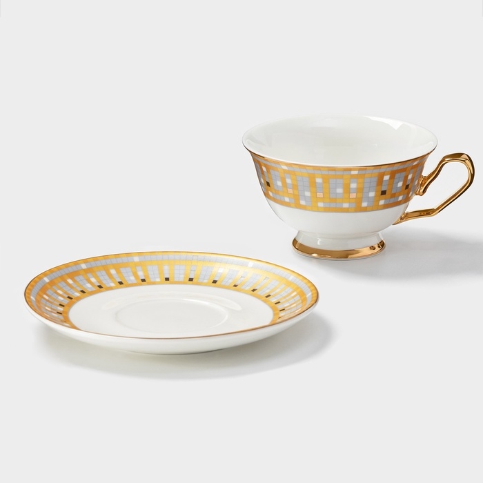 Чайная пара Wingflora, 15×6 см, керамика Чайная пара Wingflora, 15×6 см, керамика