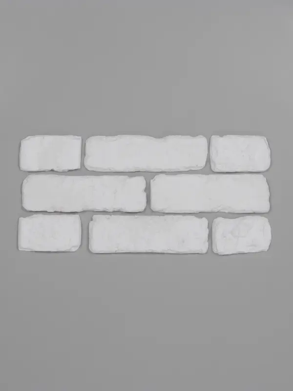 Гипсовая плитка &laquo;Венеция +&raquo;, цвет белый, 1 м&sup2;