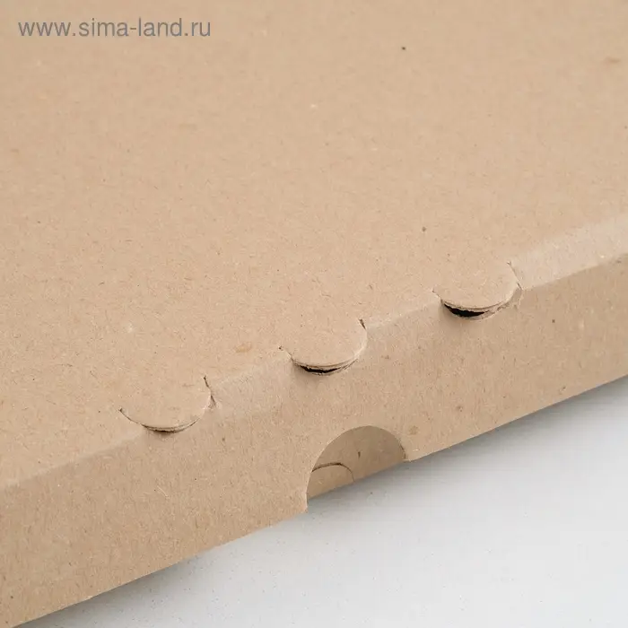 Коробка для пиццы, бурая, 25,5 х 25,5 х 3 см Коробка для пиццы, бурая, 25,5 х 25,5 х 3 см