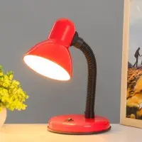 Лампа настольная RISALUX, Е27, 40 Вт, красная