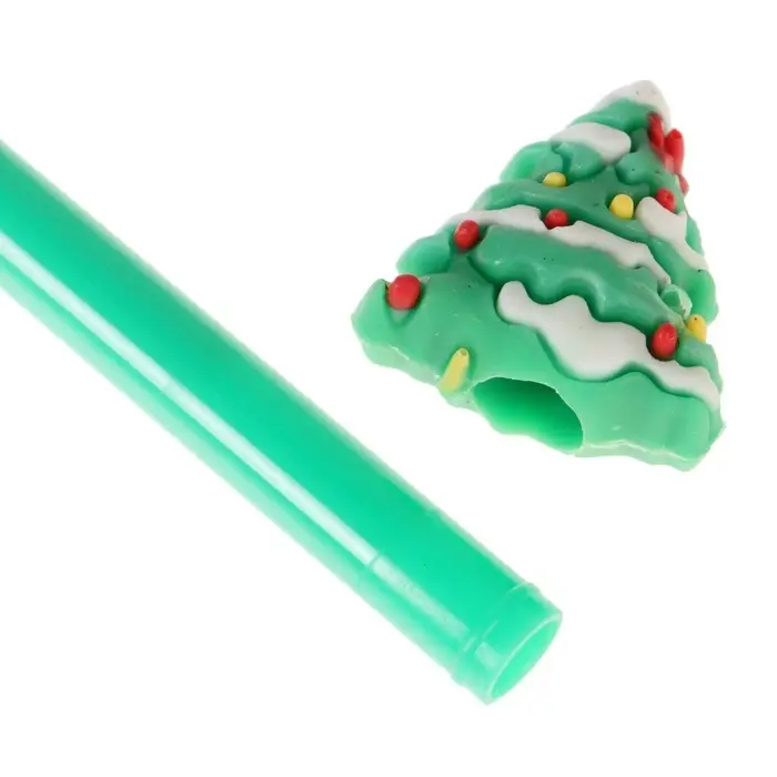 Ручка-прикол Calligrata &laquo;Новый год&raquo;, синий стержень, гелевая, подарочная, МИКС