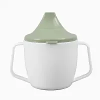 Поильник детский с твёрдым носиком, с ручками, 200 мл., &laquo;Дино&raquo;