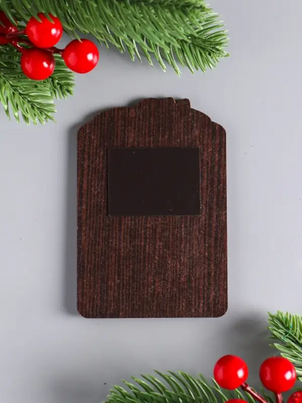 Набор новогодних магнитов-календарей, 2 шт, "На удачу, Достатка" 9,5х6,5 см