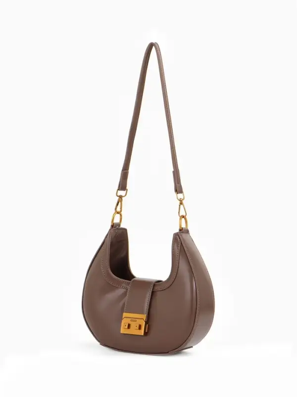 Сумка женская багет TEXTURA на молнии, 24&times;6.5&times;13 см, хаки