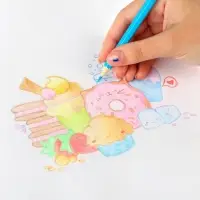 Цветные карандаши, 12 цветов, двусторонние, Смешарики