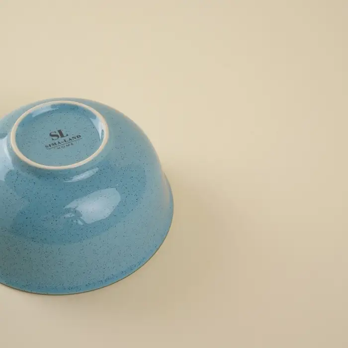 Салатники SL Home &laquo;Аззура&raquo;, 750 мл, d=15 см, набор 2 шт., фарфор, голубые