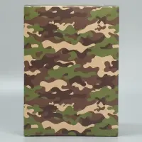 Коробка подарочная складная, упаковка, «Хаки», 22 х 30 х 10 см