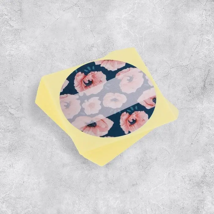 Наклейки для бизнеса и подарков &laquo;Цветочки&raquo;, 50 шт, 4 х 4 см