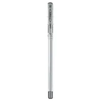 Ручка шариковая Cello "Finegrip" узел 0.7мм, синие чернила, резиновый грип (держатель), серо-серебристый корпус
