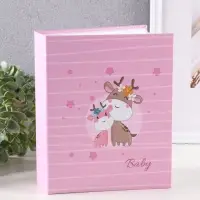 Фотоальбом "Оленята!  200ф 10X15см, ПП карм. Фотоальбом "Оленята!  200ф 10X15см, ПП карм.