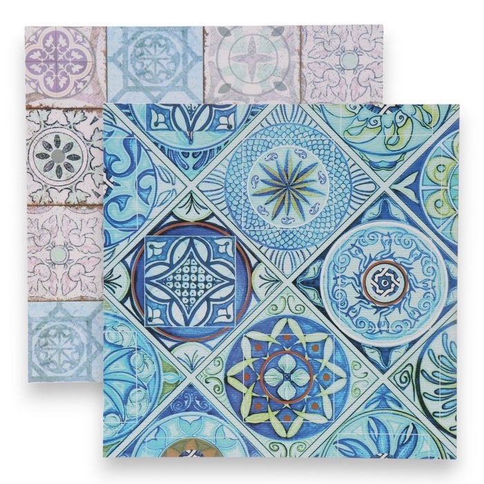 Фотофон двусторонний картон плотность 350 гр Фотофон двусторонний картон плотность 350 гр "Керамическая плитка" 50х50 см