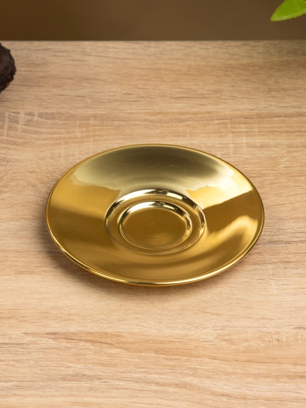 Чайная пара "Чайное золото" латунь