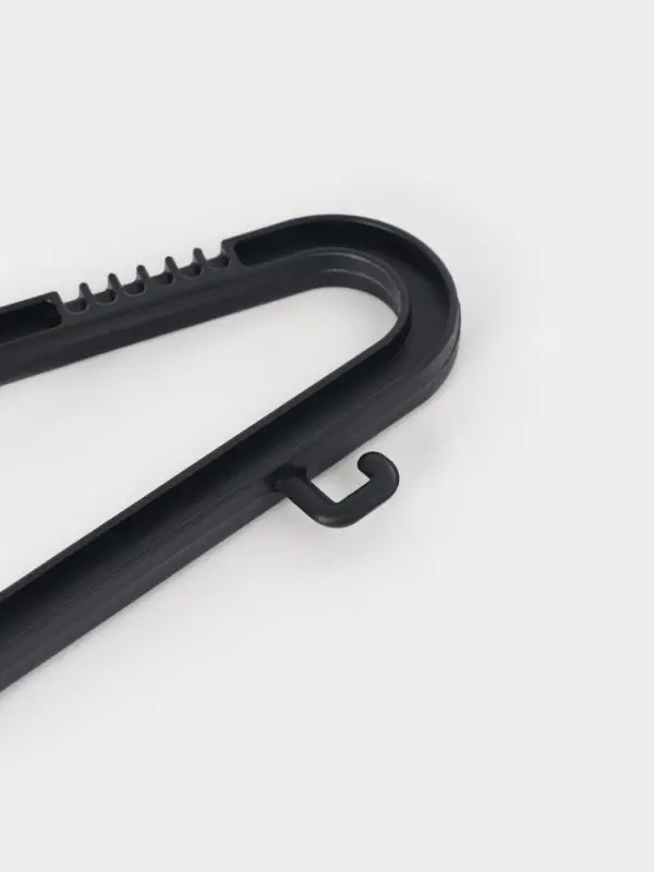 Плечики - вешалки для одежды, 5 шт., размер 46-48, чёрные