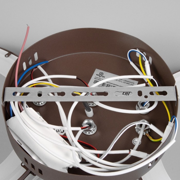 Люстра Люстра "Кольца" LED 80Вт Коричневый 2700-6400к 60х45х14