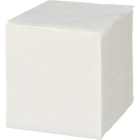 Салфетки бумажные Protissue 1сл 23х23см белые 500л/уп_С211