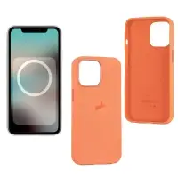 Чехол iPh 13 Pro Max Silicon Case 100% ORG Mari Gold (MagSafe + анимация NFC) c LOGO