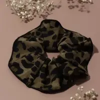 Резинка для волос QF &laquo;Орбита гранд&raquo;, лео принт, 16 см