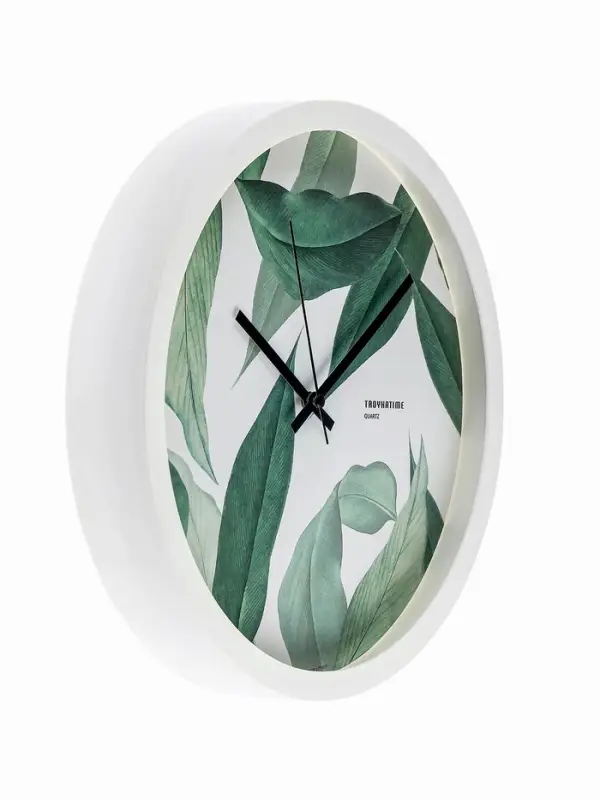 Часы настенные классические, серия: Интерьер, плавный ход, d=30.5 см, циферблат d=27 см, от батарейки 1&times;AA