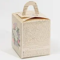 Коробка для капкейков, кондитерская упаковка, 1 ячейка «Что пожелает сердце», 9 х 9 х 11 см