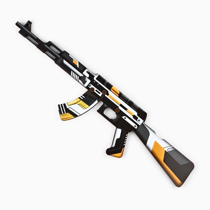 Деревянное оружие, детское сувенирное «Геометрия», автомат, 72,3 х 17,7 см Деревянное оружие, детское сувенирное «Геометрия», автомат, 72,3 х 17,7 см