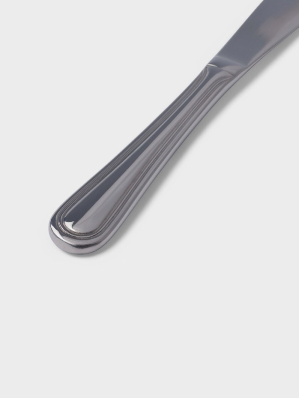 Нож столовый Hanna Knövell Oester, 23.8 см, толщина 3 мм, нержавеющая сталь, серебристый Нож столовый Hanna Knövell Oester, 23.8 см, толщина 3 мм, нержавеющая сталь, серебристый