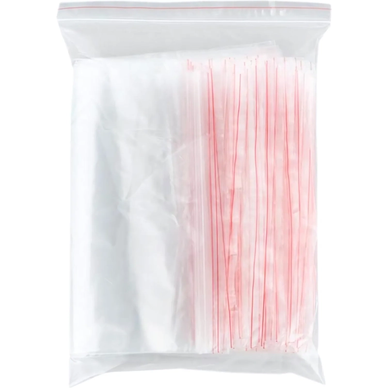 Пакет с замком (Zip Lock) 25х35 см, 40 мкм, 100 шт/уп