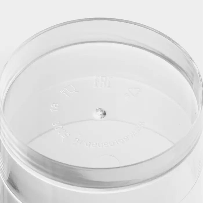 Форма одноразовая для фуршета &laquo;Ноль&raquo;, 60 мл, пластик, прозрачная