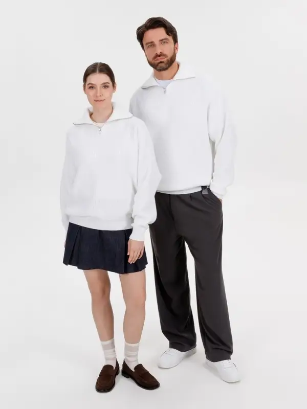 Джемпер Siluetti Birne, молочно-белый, размер S/M Джемпер Siluetti Birne, молочно-белый, размер S/M