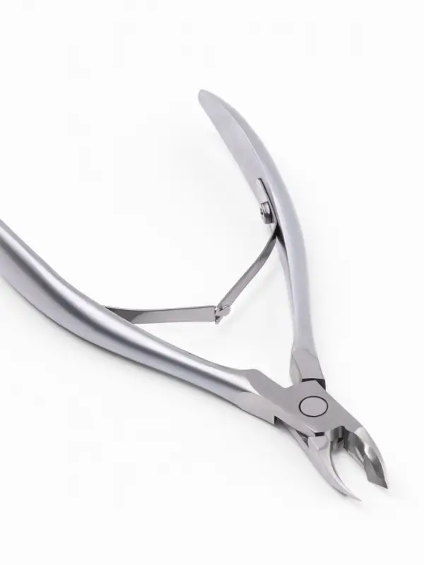 Кусачки маникюрные для кутикулы &laquo;Премиум сатин&raquo;, матовые, двойная пружина, 12 см, длина лезвия-6 мм