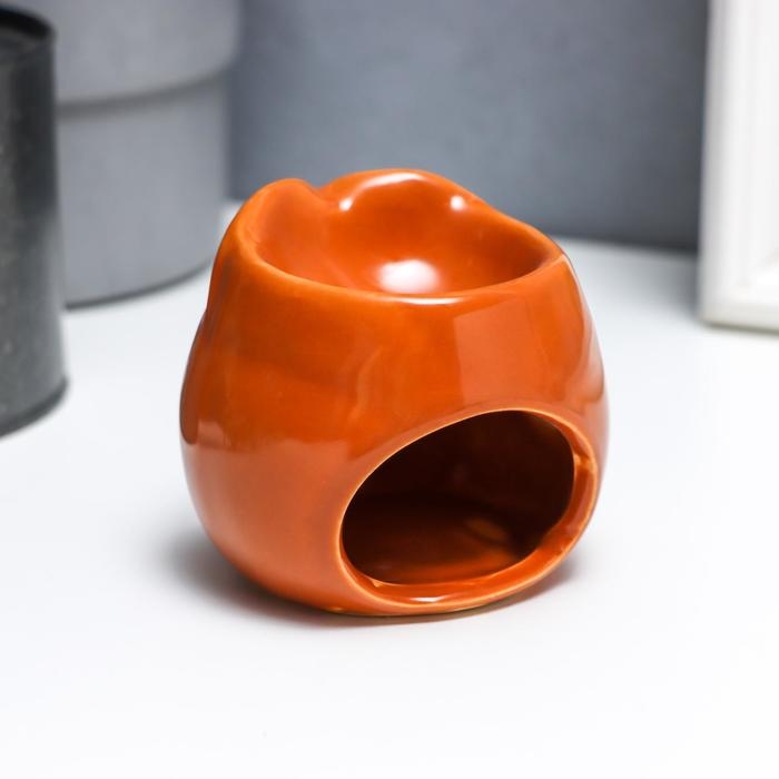 Аромалампа керамика  Аромалампа керамика "Совёнок" под шамот МИКС 6,7х7,5х7,5 см