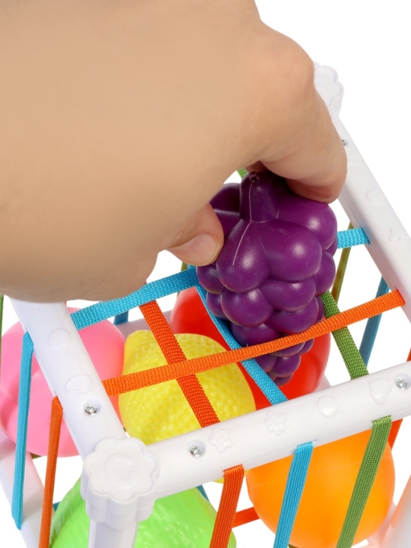 Сортер куб для малышей  Сортер куб для малышей "Фрукты"