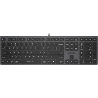 Клавиатура A4Tech Fstyler (FX50 GREY) серый USB slim Multimedia