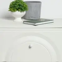Ручка-кнопка мебельная CAPPIO RK146, d=20 мм, белый, 8 шт. tmp.
