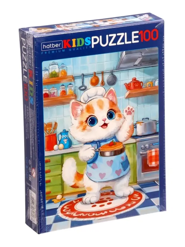 Пазл 100 эл. "Пушистый поваренок" 165х230мм 100ПЗ5_34988