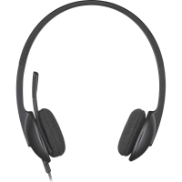Гарнитура Logitech Headset H340 (981-000509), проводная