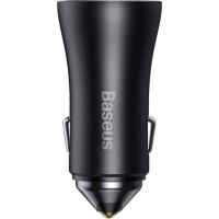 Зарядное устройство Baseus Golden Contactor ProDual C+C DarkGrey CGJP000013