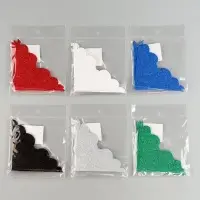 Набор украшений из EVA &laquo;Уголок&raquo;, на клеевой основе, 4 шт., цвет МИКС