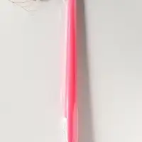 Свеча античная 25 см, 58 г, 7 ч, розовый