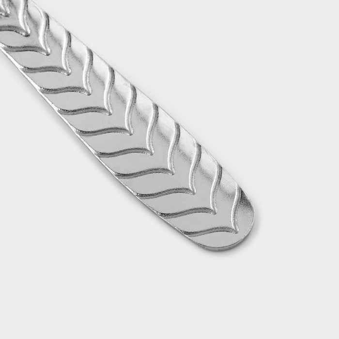 Набор вилок столовых из нержавеющей стали Доляна «Колосок», h=19 см, 6 шт, цвет серебряный