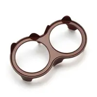 Набор мисок на подставке, 2&times;350 см, подставка, 27.8&times;14.7&times;9.5 см, керамика