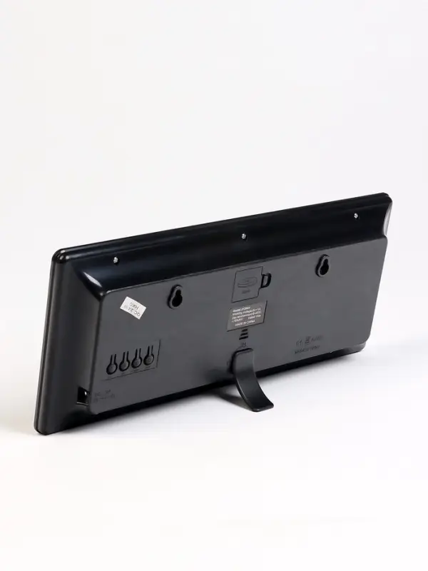 Часы электронные настенные, 36.2&times;15.5 см, красные цифры