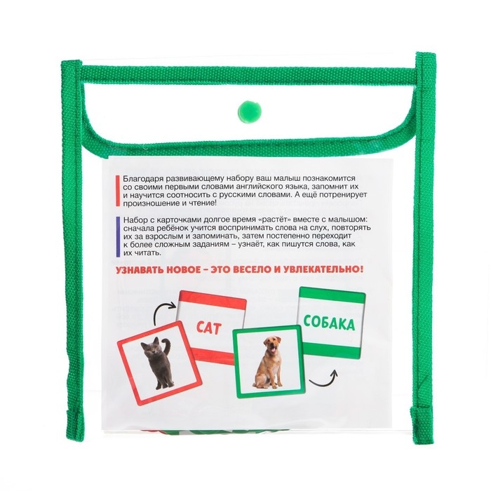 Развивающий набор «Первые слова», по методике Г.Домана, 40 карточек Развивающий набор «Первые слова», по методике Г.Домана, 40 карточек