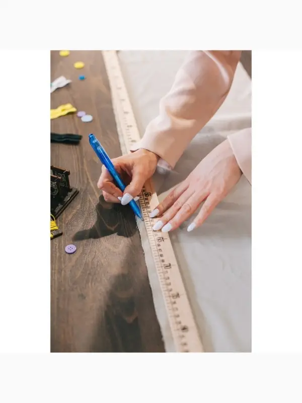 Метр деревянный, 100 см, см/дюймы