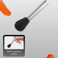 Кисть для рисования, белка, № 10, Calligrata, круглая, деревянная ручка